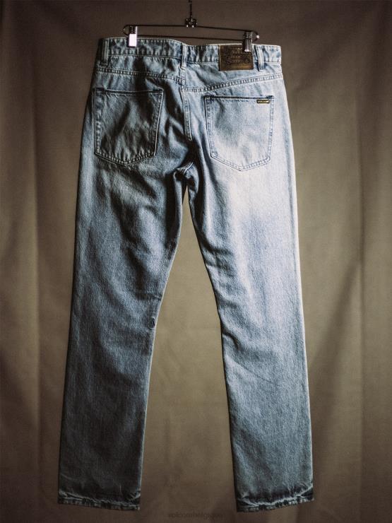 Hommes Volcom indigo sableux pantalon en jean vorta ZJ48F342