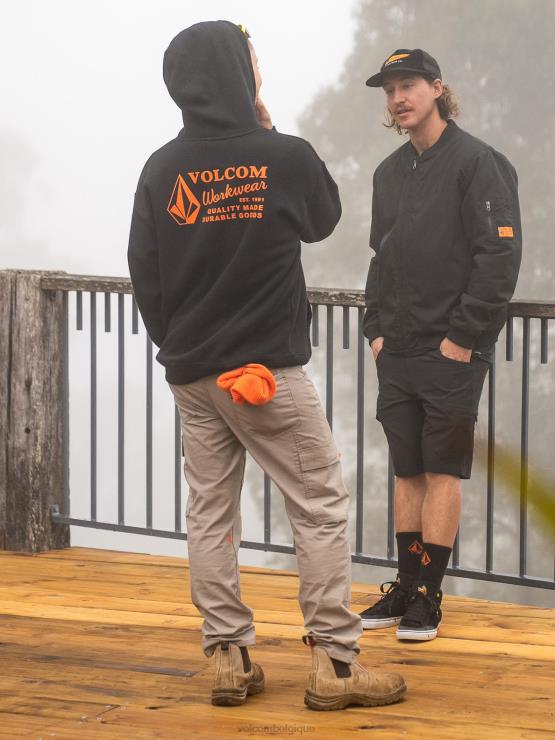 Hommes Volcom bringé pantalon de travail léger au mètre ZJ48F317