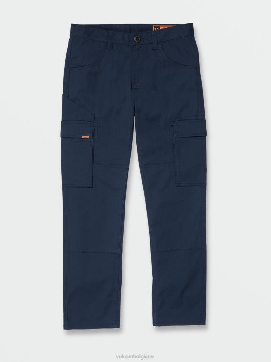 Hommes Volcom marine pantalon de travail léger au mètre ZJ48F323
