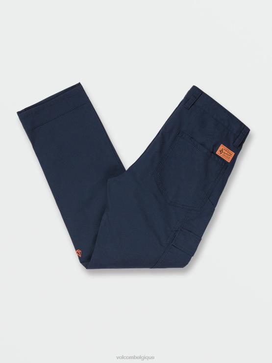 Hommes Volcom marine pantalon de travail léger au mètre ZJ48F323