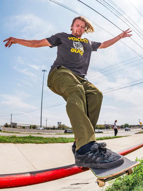 Hommes Volcom mousse d'hiver pantalon skate vitals alec majerus ZJ48F314