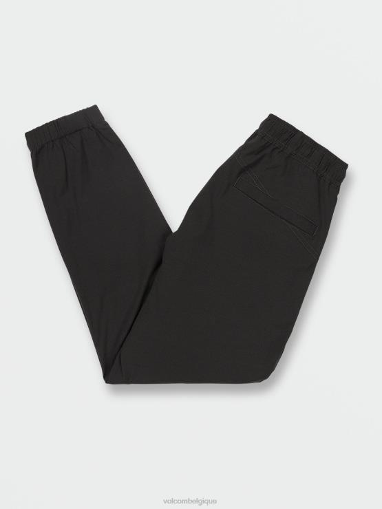 Hommes Volcom noir frickin cross shred pantalon de jogging à taille élastique ZJ48F329
