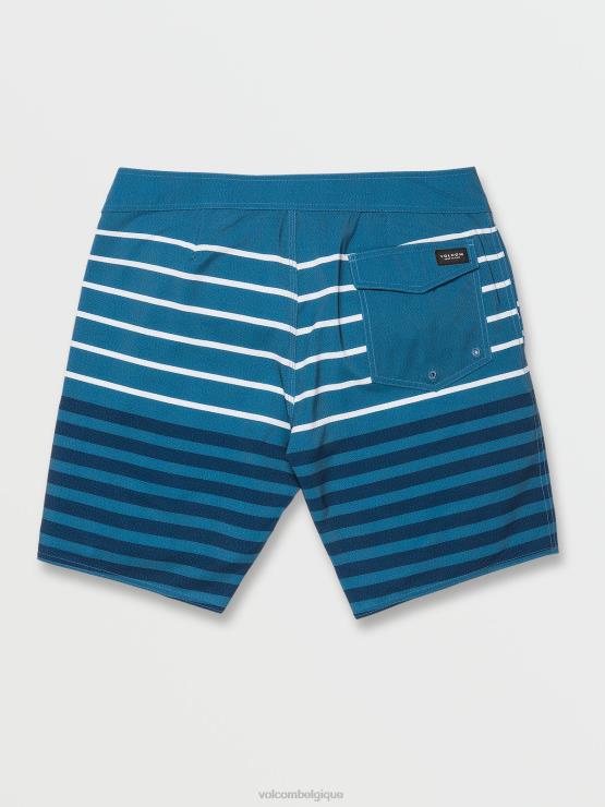 Hommes Volcom indigo vieilli boxer mod-tech quarta statique ZJ48F275