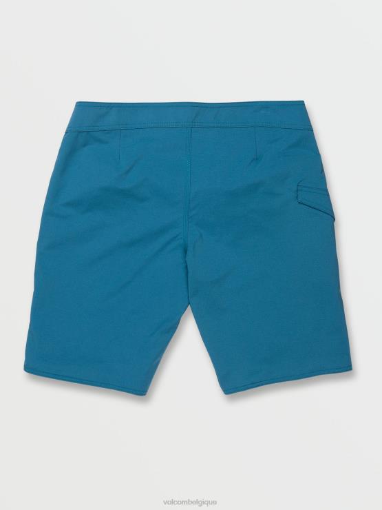 Hommes Volcom indigo vieilli troncs solides mod lido ZJ48F271