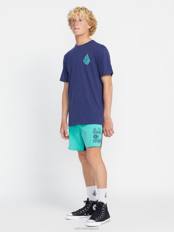 Hommes Volcom méditerranéen troncs libérateurs de temps d\'arrêt ZJ48F265