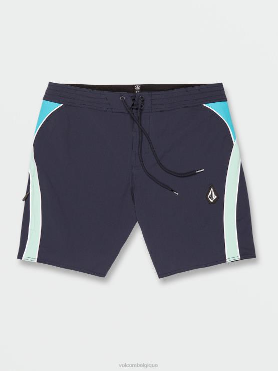 Hommes Volcom marine malles libératrices rangées ZJ48F253