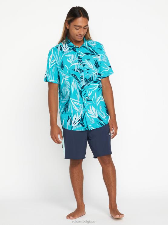 Hommes Volcom marine malles libératrices rangées ZJ48F253