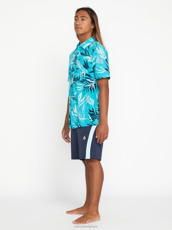 Hommes Volcom marine malles libératrices rangées ZJ48F253