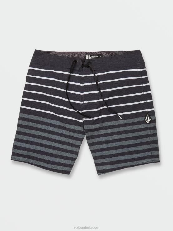 Hommes Volcom noir boxer mod-tech quarta statique ZJ48F273
