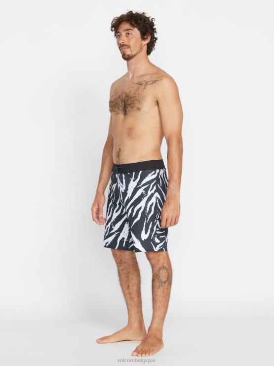 Hommes Volcom noir fêtards en pierre troncs stoney ZJ48F258