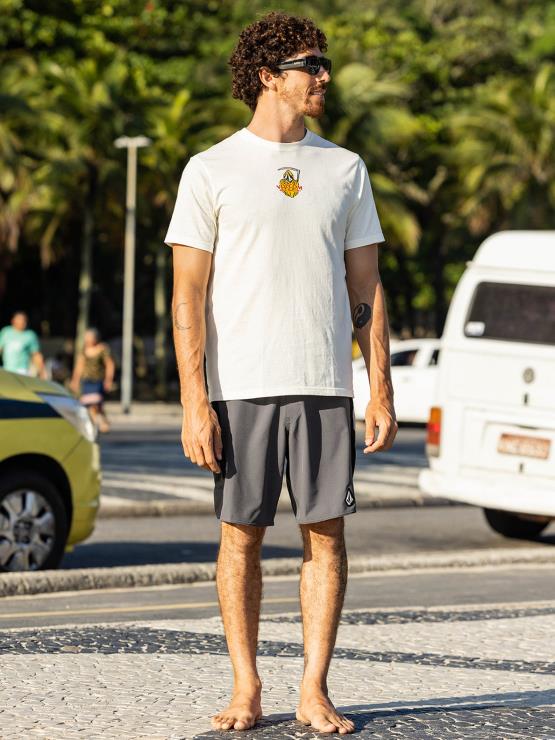 Hommes Volcom noir maillot de bain surf vitals yago dora ZJ48F248