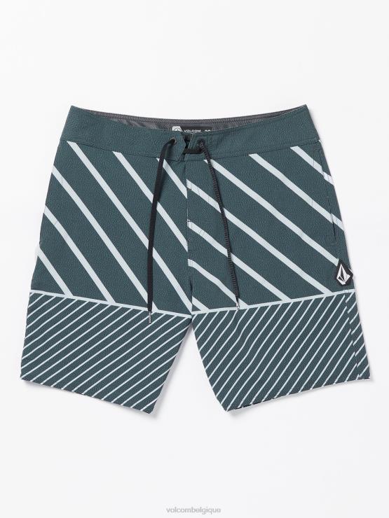 Hommes Volcom noir malles mod quarta statiques ZJ48F260