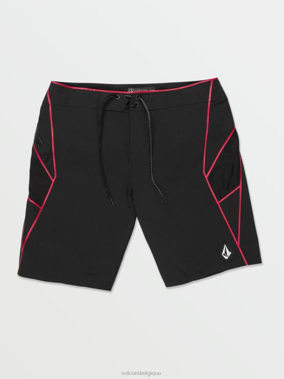 Hommes Volcom noir short surf vitals jack robinson ZJ48F269