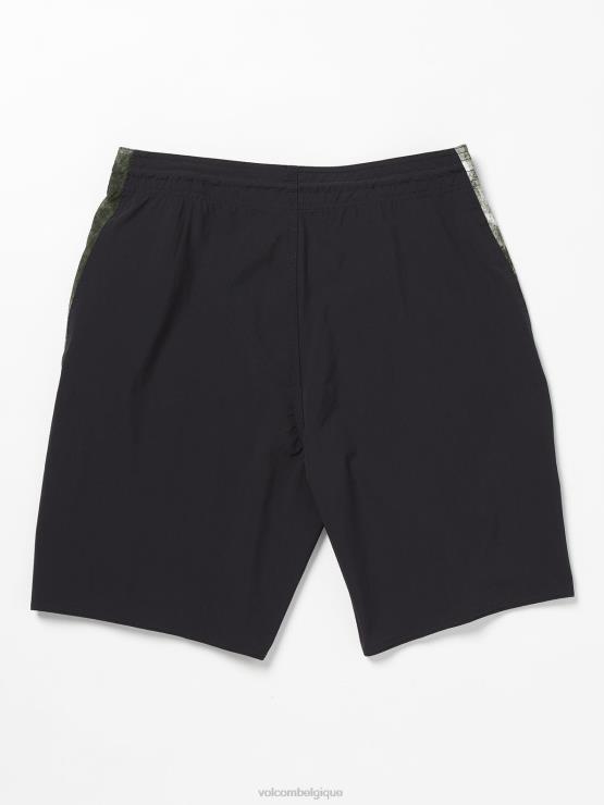 Hommes Volcom noir surf vitals balaram pile mod troncs ZJ48F266