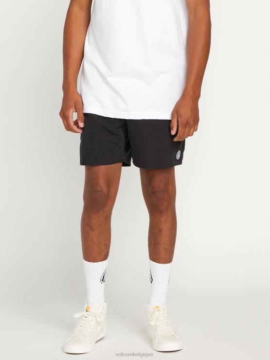Hommes Volcom noir troncs solides lido ZJ48F270