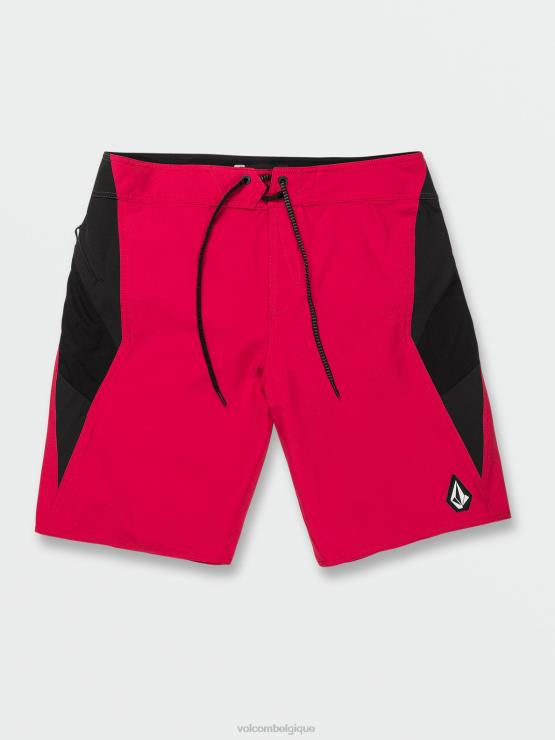 Hommes Volcom rouge maillot surf vitals jack robinson mod-tech ZJ48F277