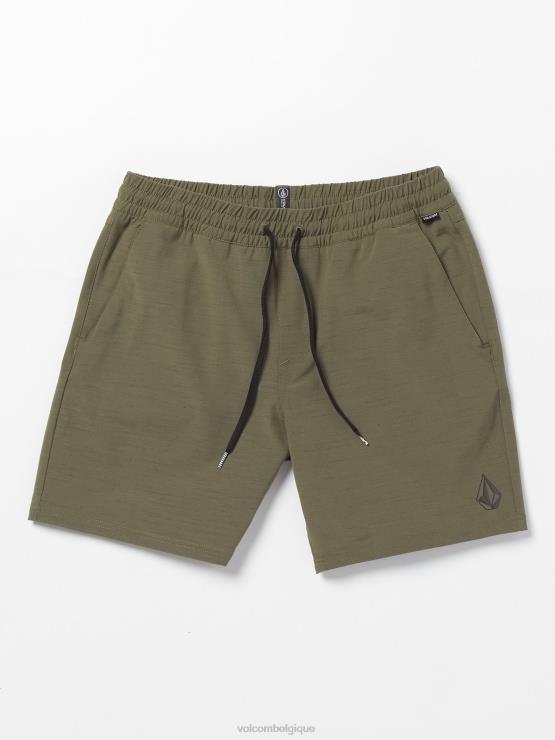 Hommes Volcom bison short hybride discret ZJ48F236