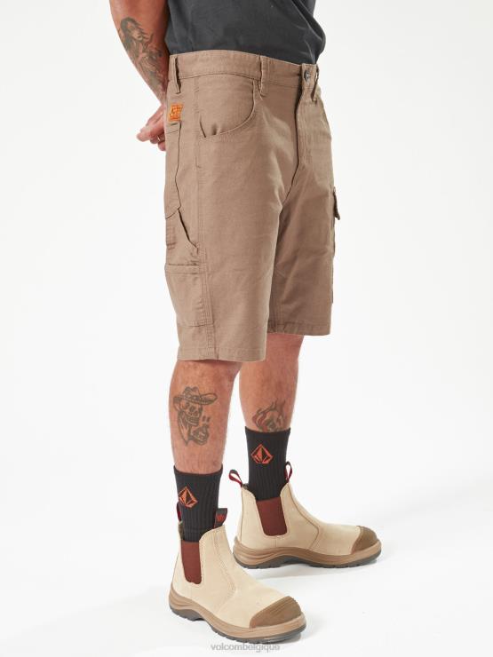 Hommes Volcom bringé short de travail à étrier ZJ48F214
