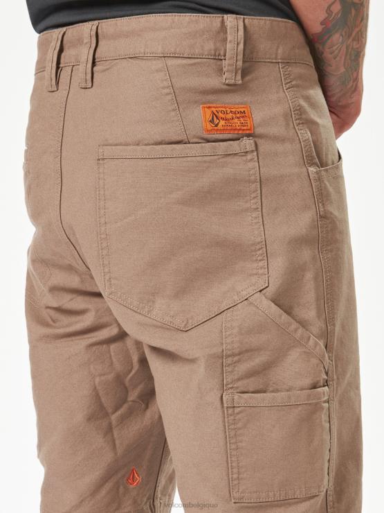 Hommes Volcom bringé short de travail à étrier ZJ48F214