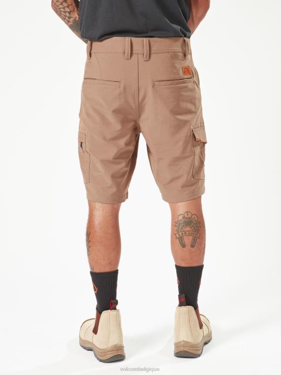 Hommes Volcom bringé short hybride workwear slab ZJ48F204