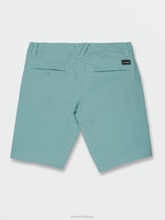 Hommes Volcom cali bleu chiné frickin cross shred short statique ZJ48F233