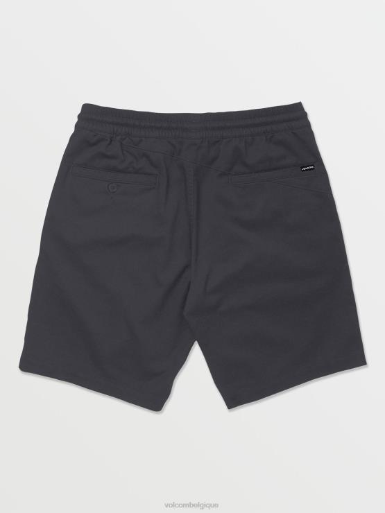 Hommes Volcom charbon frickin short taille élastique ZJ48F215