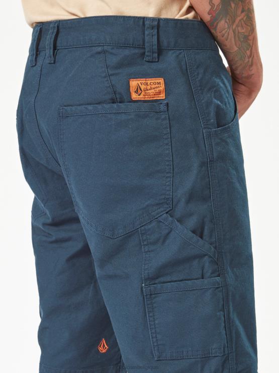 Hommes Volcom marine short de travail à étrier ZJ48F226