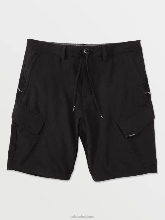 Hommes Volcom noir short hybride country days ZJ48F210