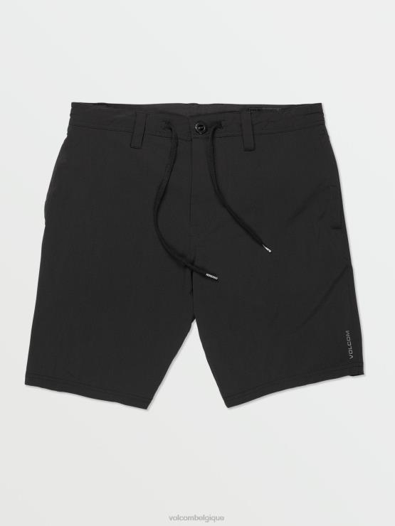 Hommes Volcom noir short hybride voltripper ZJ48F231