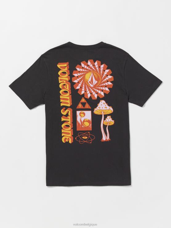 Hommes Volcom furtivité t-shirt à manches courtes molchat de la ferme à la laine ZJ48F42