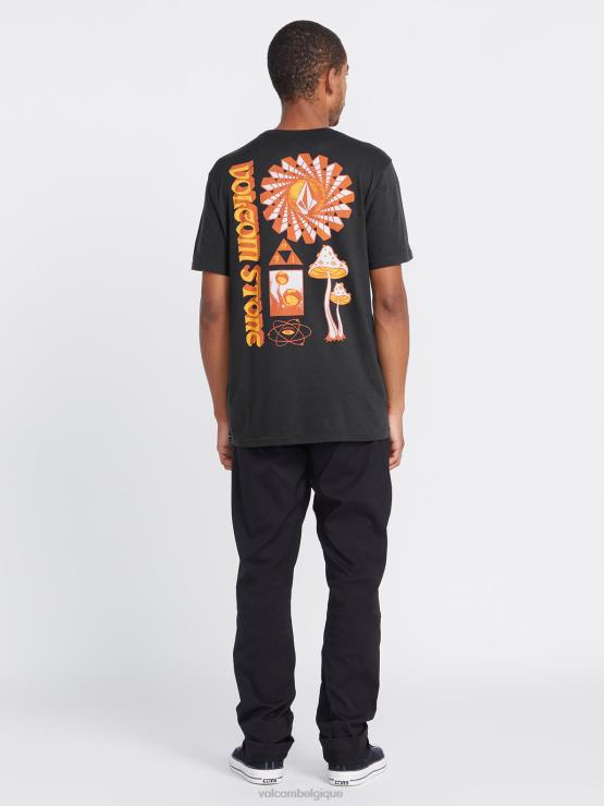 Hommes Volcom furtivité t-shirt à manches courtes molchat de la ferme à la laine ZJ48F42