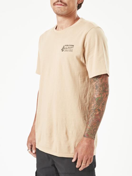 Hommes Volcom gravier t-shirt de travail à manches courtes ZJ48F62