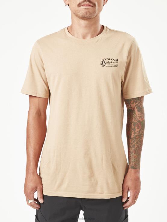 Hommes Volcom gravier t-shirt de travail à manches courtes ZJ48F62