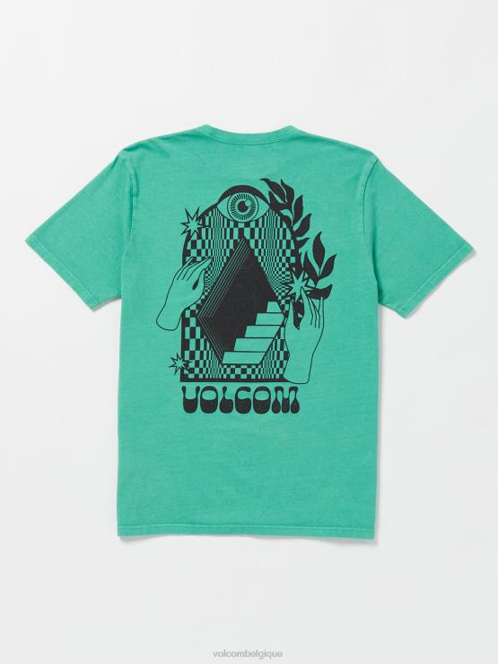 Hommes Volcom méditerranéen t-shirt à manches courtes Stairway ZJ48F52