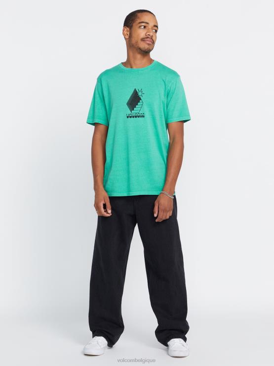 Hommes Volcom méditerranéen t-shirt à manches courtes Stairway ZJ48F52