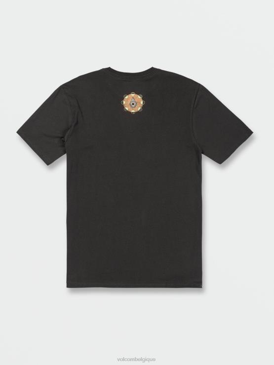Hommes Volcom millésime noir skate vitals apparition t-shirt à manches courtes ZJ48F1