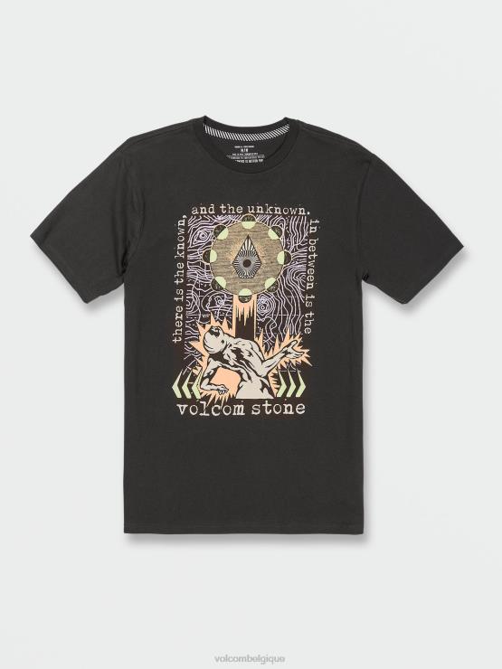 Hommes Volcom millésime noir skate vitals apparition t-shirt à manches courtes ZJ48F1