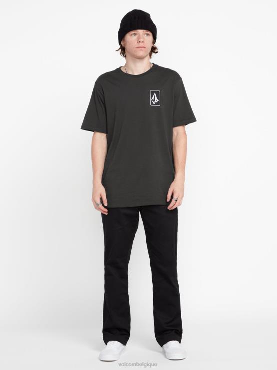 Hommes Volcom millésime noir t-shirt original à manches courtes ZJ48F65