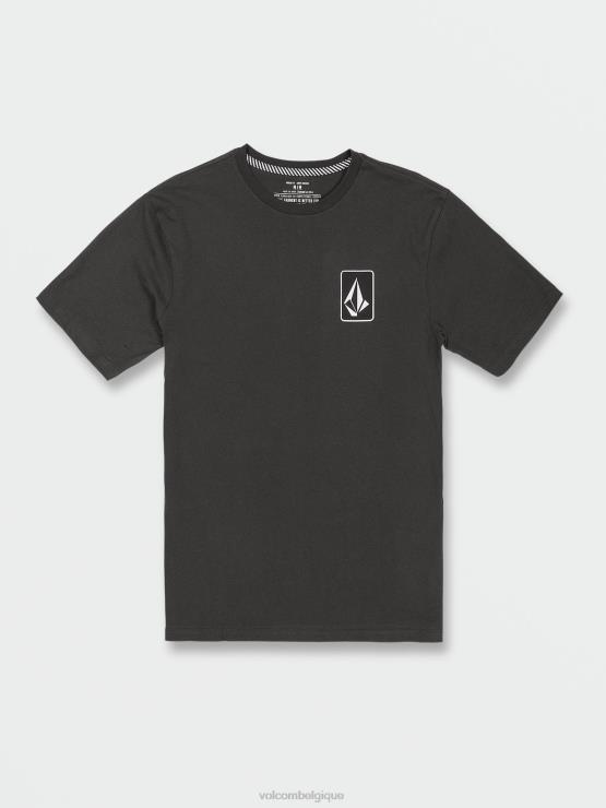 Hommes Volcom millésime noir t-shirt original à manches courtes ZJ48F65