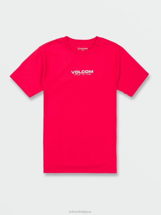 Hommes Volcom ruban rouge t-shirt à manches courtes neweuro ZJ48F8