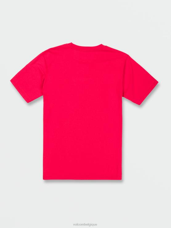 Hommes Volcom ruban rouge t-shirt à manches courtes neweuro ZJ48F8